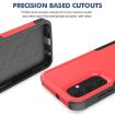 Samsung Galaxy A25 5G Red Phone Case - 2 in 1 PC + TPU Cover - 2