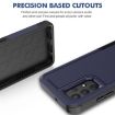Samsung Galaxy A32 4G Phone Case, 2 in 1 PC + TPU, Dark Blue - 2