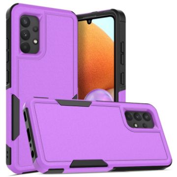 Samsung Galaxy A32 4G Phone Case, 2 in 1 PC + TPU, Purple - 1