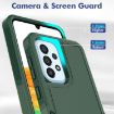 Samsung Galaxy A33 5G Phone Case, 2 in 1 PC + TPU, Dark Green - 5