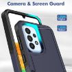 Samsung Galaxy A33 5G Phone Case, 2 in 1 PC + TPU, Dark Blue - 5