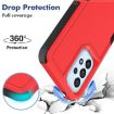 Samsung Galaxy A33 5G Red Phone Case - 2 in 1 PC + TPU Cover - 3