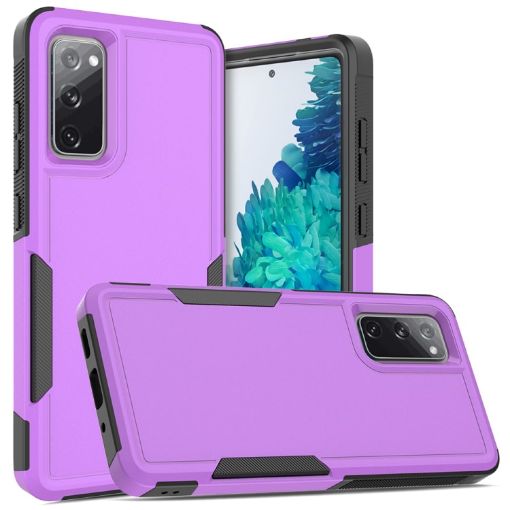 Samsung Galaxy S20 FE Purple 2 in 1 PC + TPU Phone Case - 1