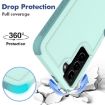 Samsung Galaxy S21+ 5G Light Green PC TPU Phone Case 2 in 1 - 3