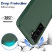 Samsung Galaxy S21+ 5G Dark Green PC TPU Phone Case 2 in 1 - 3