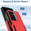 Samsung Galaxy S21 Ultra 5G Red 2 in 1 PC + TPU Phone Case - 5
