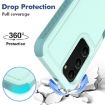 Samsung Galaxy S23 5G Phone Case, 2 in 1 PC + TPU, Light Green - 3