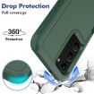 Samsung Galaxy S23 5G Dark Green 2-in-1 PC + TPU Phone Case - 3