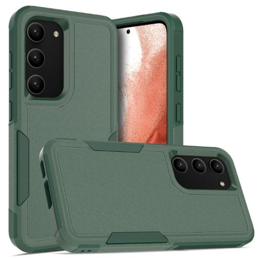Samsung Galaxy S23+ 5G Dark Green PC TPU Phone Case 2 in 1 - 1