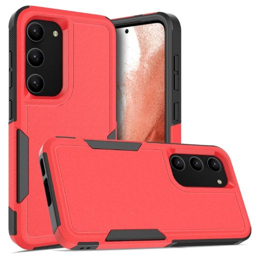 Samsung Galaxy S23+ 5G Red 2 in 1 PC TPU Phone Case - 1