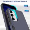 Samsung Galaxy S24 5G Phone Case, 2 in 1 PC + TPU, Dark Blue - 5