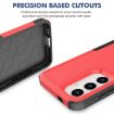Samsung Galaxy S24 5G Red 2 in 1 PC + TPU Phone Case - 2