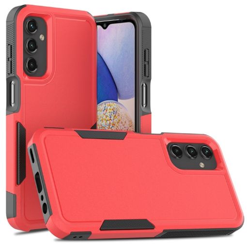 Samsung Galaxy A15 5G Red Phone Case - 2 in 1 PC + TPU Cover - 1