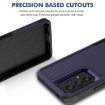 Samsung Galaxy A53 5G Phone Case, 2 in 1 PC + TPU, Dark Blue - 2