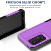 Samsung Galaxy A53 5G Phone Case, 2 in 1 PC + TPU, Purple - 2