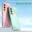 OPPO A5 4G/5G XINLI 6D Electroplate TPU Case - Celestial Blue - 2