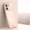 OPPO A5X 5G XINLI 6D Electroplate TPU Phone Case - Pink - 1