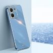 OPPO A5X 5G XINLI 6D Electroplate TPU Case - Celestial Blue - 1