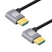 HDMI Male to Male Dual Elbow Adapter Cable 0.5m (Dual Left Bend) - 1