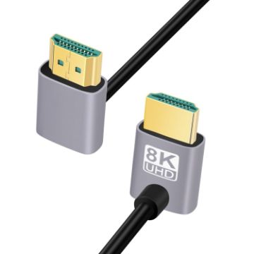 1m HDMI Male to Male Dual Elbow Adapter Cable (Dual Up Bend) - 1