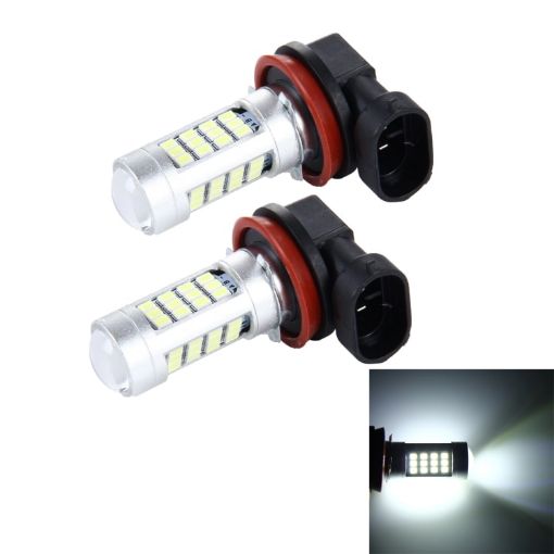 H8/H11 10W 900LM 8000K 42 SMD-2835 LED Car Fog Lights, 2 PCS, 12V White - 1