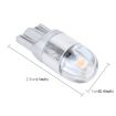 T10 2W LED Car Clearance Lights 2PCS, 12V Pink SMD-3030 Lamp - 5