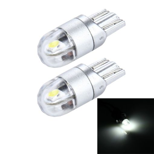 T10 2W 150LM 6000K LED Car Clearance Lights 2PCS DC 12V White  - 1