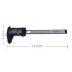 LCD Digital Vernier Caliper Micrometer, 150mm (6 inch) Black - 2