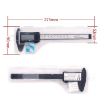 LCD Digital Vernier Caliper Micrometer, 150mm (6 inch) Black - 5