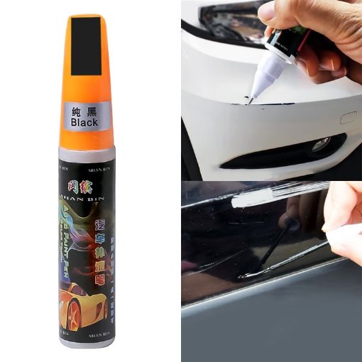 Black Car Scratch Repair Pen - Auto Care Scratch Remover & Paint Maintenance - 1