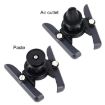 Universal Car Air Vent Phone Holder, 6-8.5cm Clip, For Smartphones, Blue - 5