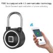Waterproof Bluetooth Fingerprint Padlock - Remote Unlock for iOS/Android - 7