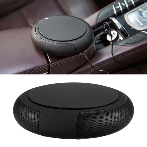 CARZOR Z1 USB Car Air Purifier - Negative Ions Cleaner, Black, 2W - 1