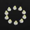 10 PCS 2W T4.2 Wedge LED Dashboard Indicator Bulbs - White Light - 2