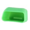 Green Safe Rubber Car Seat Belt Clips Locking Buckles Protective Cover - 4