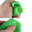 Green Safe Rubber Car Seat Belt Clips Locking Buckles Protective Cover - 5