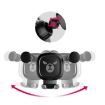 Big Eyes Pattern Gravity Air Vent Car Mount Phone Holder - Black - 4