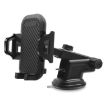 Black Multi-function Car Mount Phone Holder - Suction Cup Navigation Frame - 2