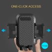 Black Multi-function Car Mount Phone Holder - Suction Cup Navigation Frame - 8