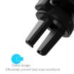 Litchi Texture Gravity Car Mount Phone Holder - Black - 5