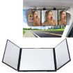 SHUNWEI Car Sun Visor Adjustable Folding Vanity Mirror for Makeup - 1