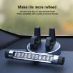 Car Instrument Panel Phone Holder & Parking Card - Black, Multi-function - 4