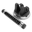 Silver Multi-function Car Instrument Panel Phone Holder & Parking Card - 1