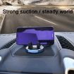 Silver Multi-function Car Instrument Panel Phone Holder & Parking Card - 5