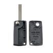 CITROEN C8/PEUGEOT 1007 4-Button Car Key Case Replacement Grooved - 7