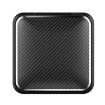 Carbon Fiber Texture Silicon Phone Holder for 3.5-6.8" Cellphones - 4