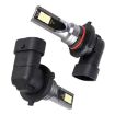 2 PCS 9006 Car LED Fog Light 12W 3000K 800LM 12LEDs SMD-3030 White - 2