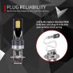 H3 Car LED Fog Light 12W 3000K 800LM 12LEDs SMD-3030 Yellow 2PCS - 5