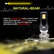 H3 Car LED Fog Light 12W 3000K 800LM 12LEDs SMD-3030 Yellow 2PCS - 6