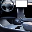 Tesla Model 3 Pre-2021 Wood Central Control Panel Scratch-proof Sticker - 8